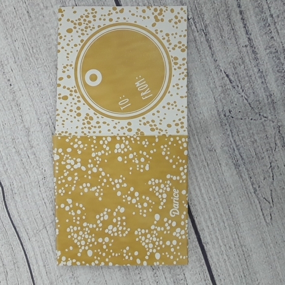 Peace Gift Necklace Gift Card Set Chain Necklace With Gift Holder Gold - Picture 3 of 5